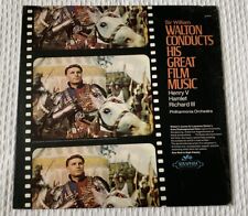 Sir William Walton Conducts Great Film Music Vinyl Album LP 1973 Classical picture