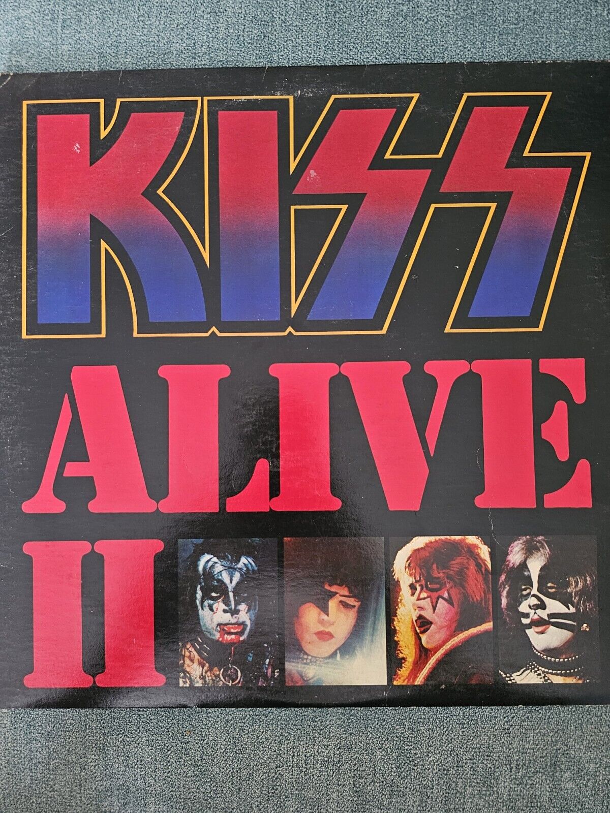 Kiss Alive II 2 LP Vinyl Casablanca Records  W/ Inner Sleeves