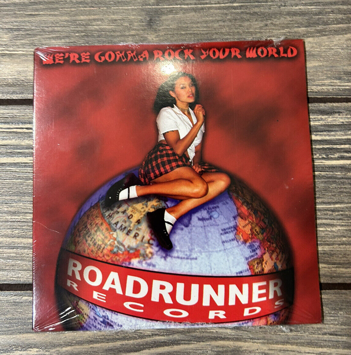 Vintage 2003 Roadrunner Records CD Were Gonna Rock Your World New Promo