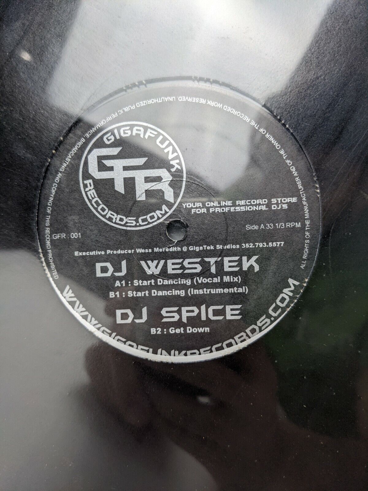 SUPER RARE DJ Westek/ Spice Gigafunk Records – Start Dancing/Get Down SEALED NEW