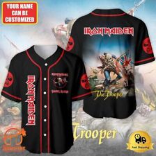 SALE_ Personalized Iron-Maiden Trooper Beast Baseball Jersey Shirt 3D S-5XL picture