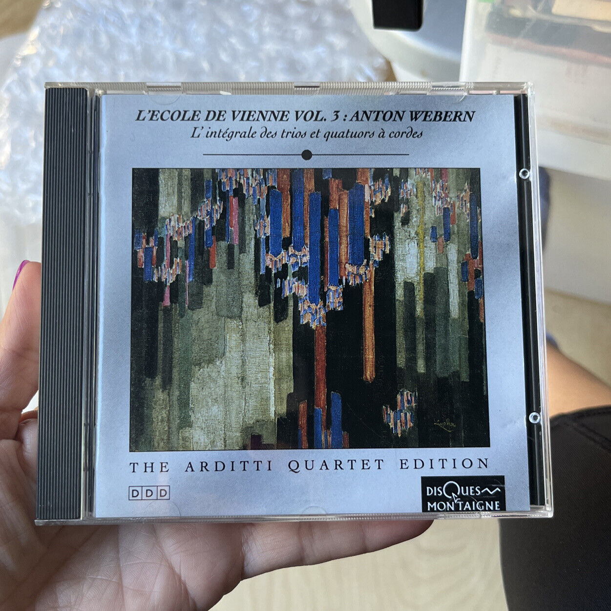 Arditti Quartett • L'École de Vienne Vol. 3: Anton Webern (1883-1945) CD MINT
