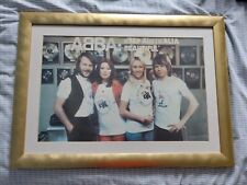 ABBA Vintage Keep Australia Beautiful Poster Framed Damage Shown picture