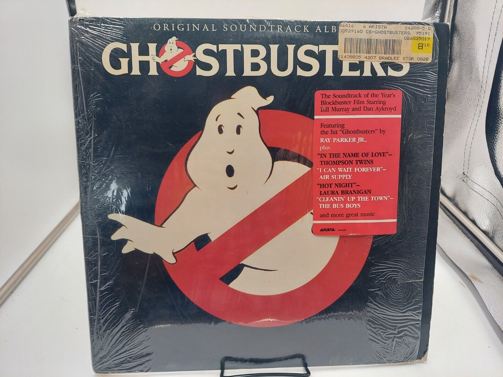 GHOSTBUSTERS SOUNDTRACK LP  Record 1984 Shrink/Hype Ultrasonic Clean NM cVG+