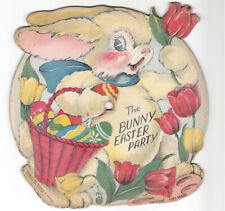 The Easter Bunny Party Vintage Children's Voco 78rpm 1948 picture