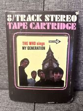 RARE The Who Sings My Generation 8-Track Tape Decca 6-4664 Very Clean w/ Sleeve picture