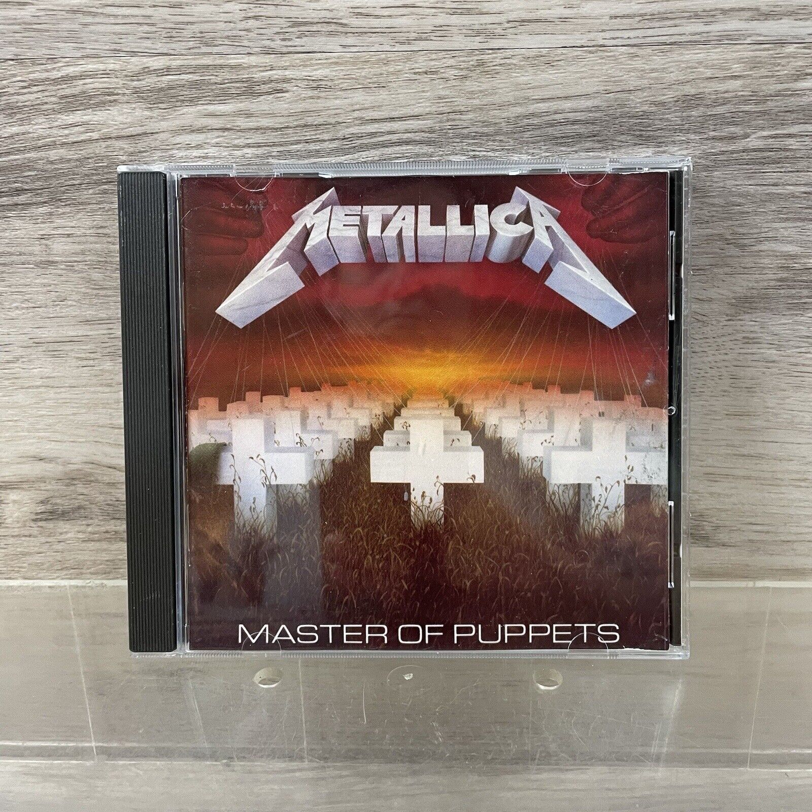 Metallica – Master Of Puppets CD 1986 Elektra – 9 60439-2 ORIGINAL PRESS