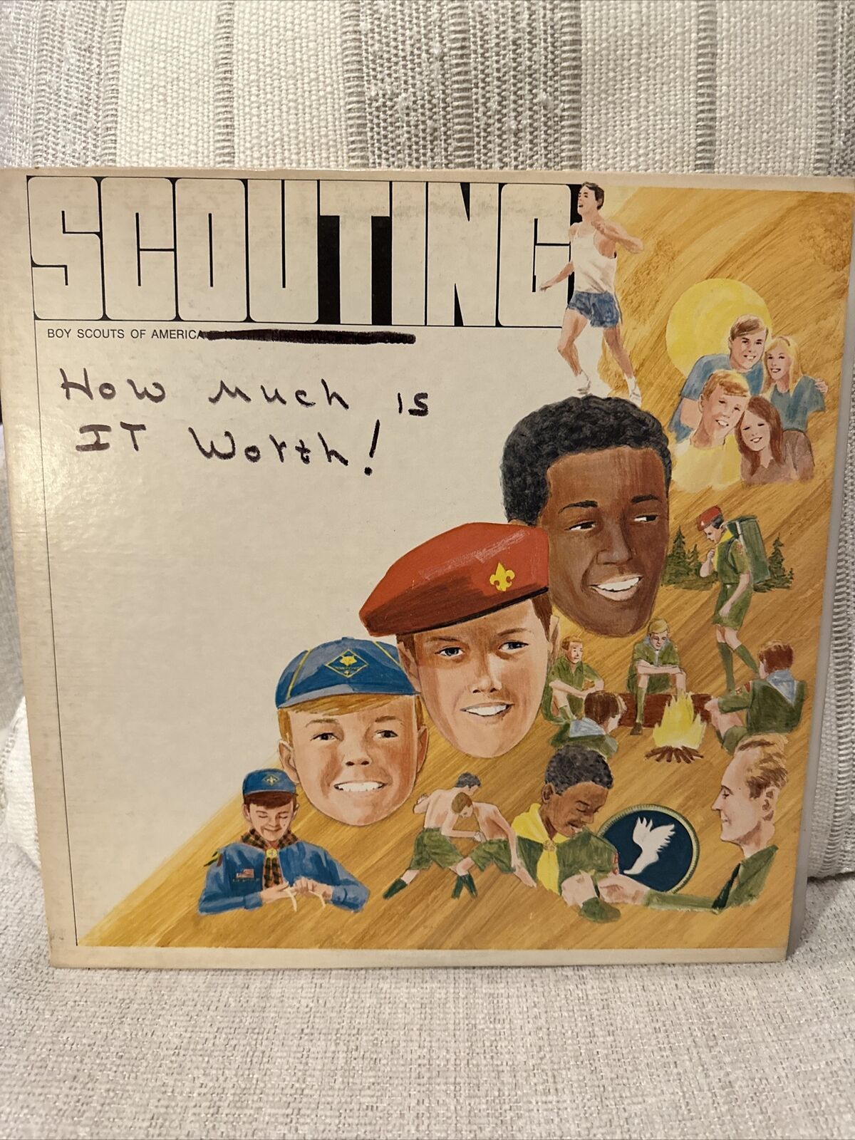 EXTREMELY RARE — How Much Is It Worth, Boy Scouts Of America Memorabilia Vinyl