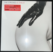 THE STROKES IS THIS IT RED VINYL LP LIMITED EDITION IMPORT SEALED MINT picture
