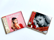 ARIANA GRANDE Japanese CHRISTMAS KISSES + CHRISTMAS & CHILL Bonus Tracks picture