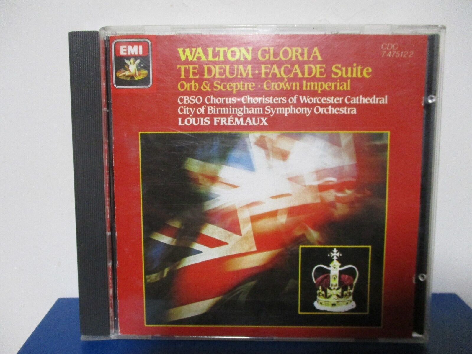 Walton - Gloria - Te Deum - CBSO Chorus - MINT CD - E23-266