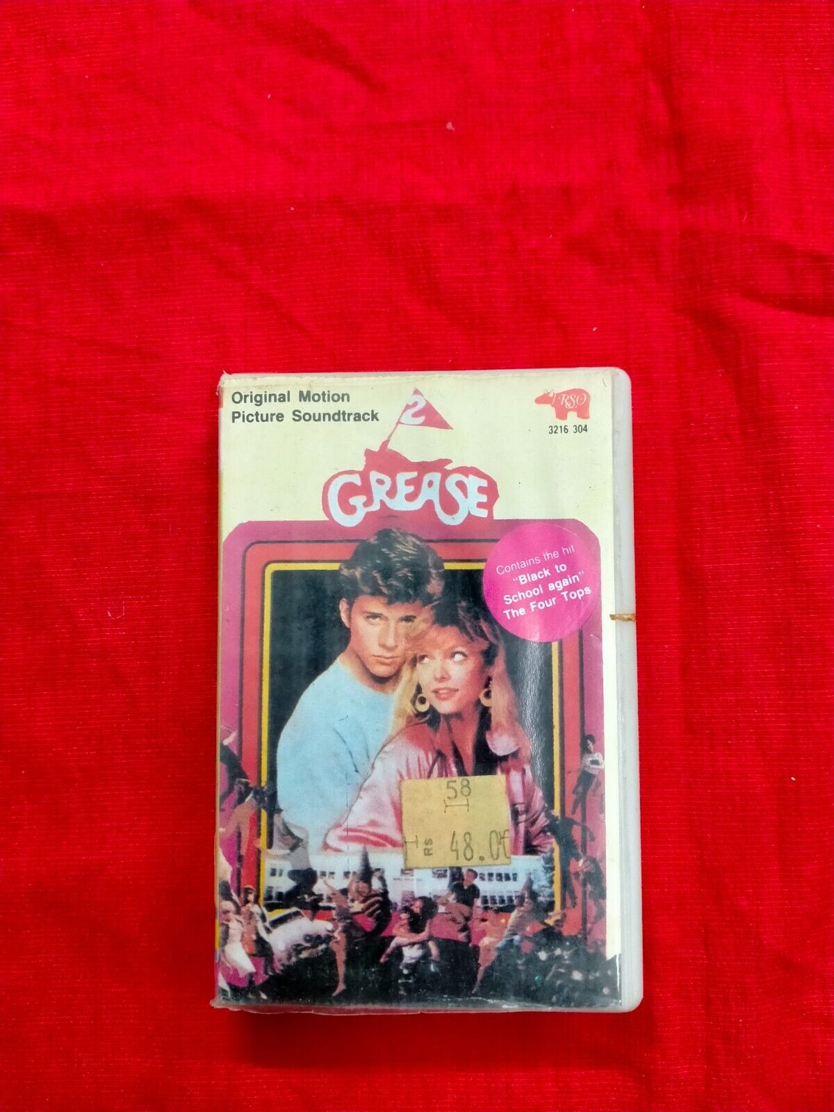 Grease 2 Original Motion Picture Soundtrack Cassette tape INDIA Clamshell 1992