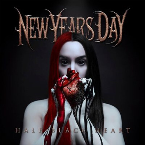 New Years Day Half Black Heart (CD) Album (Jewel Case)