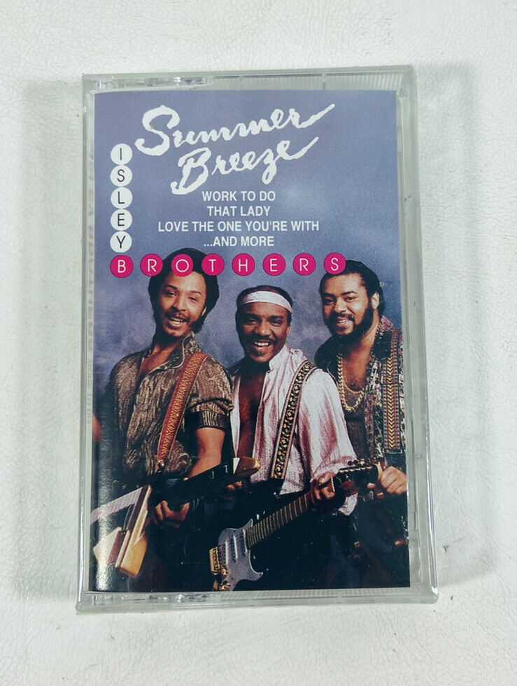 Vintage 1993 Isley Brothers Summer Breeze Cassette Tape  Brand New Sealed T1