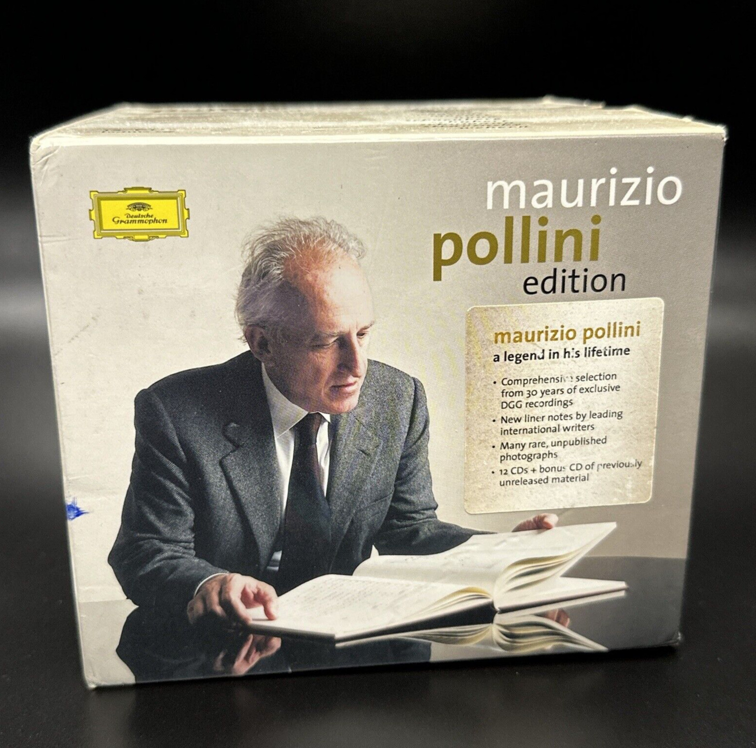 Maurizio Pollini Edition, Abbado Bohm Sinopoli [DG 12 CD Box Set +Bonus] 12 NEW
