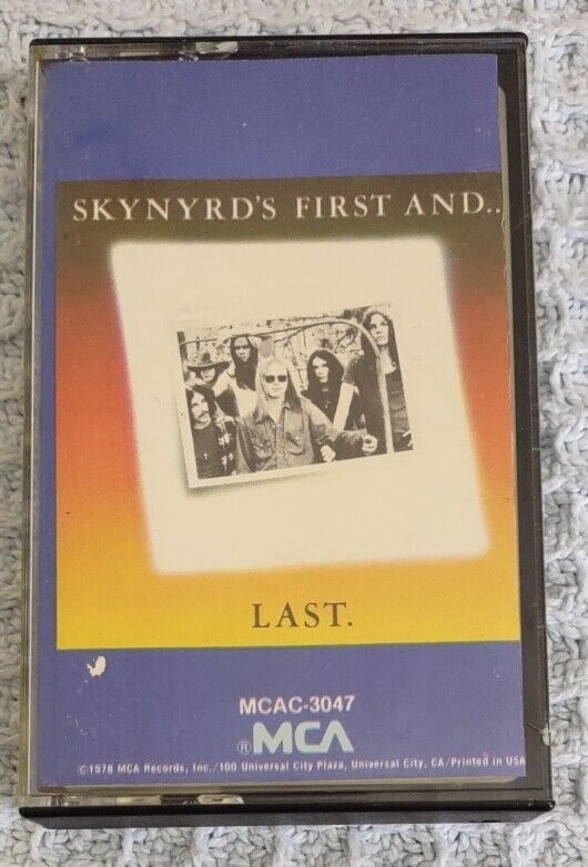 Vintage 1978 Lynyrd Skynyrd\'s First And...Last Cassette. Tested: Excellent Sound