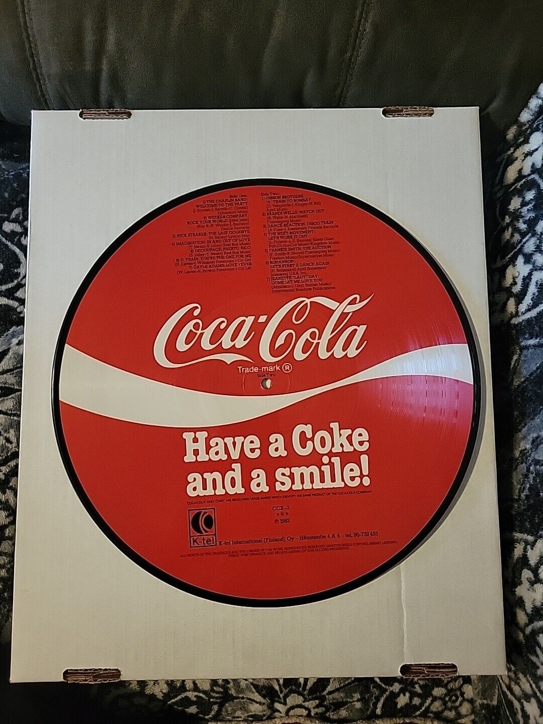 Coca-Cola Have a Coke and A Smile 1982 Record 