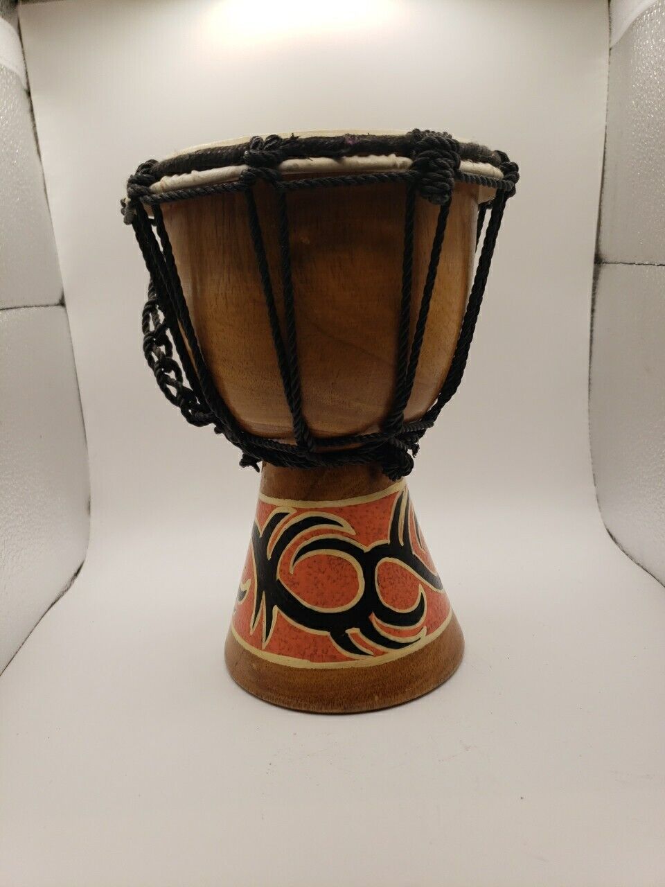 Handmade Wooden African Drum