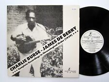 Charlie BURSE James DE BERRY Complete Recordings LP MINT- vinyl Blues Dh 550 picture