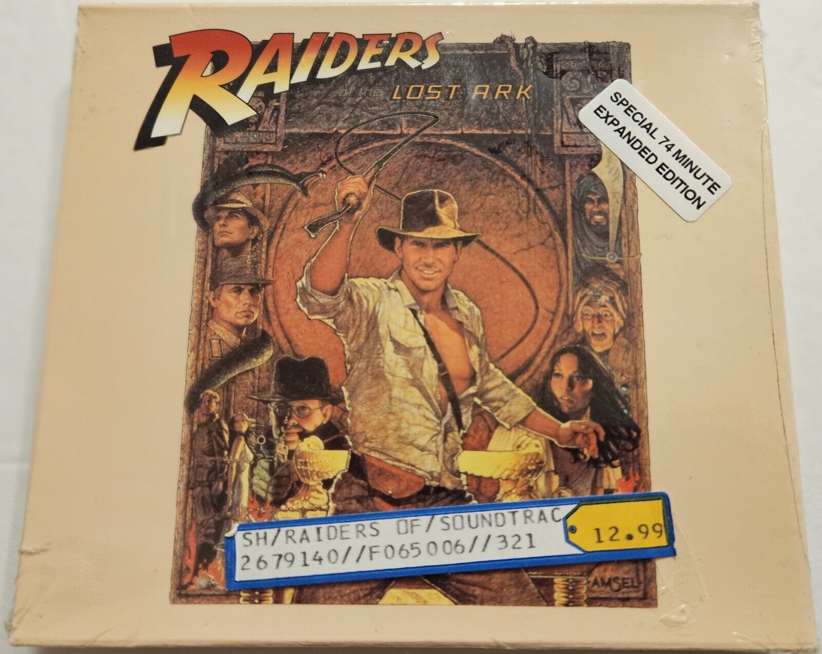 Raiders of the Lost Ark [Expanded Edition Soundtrack] by John Williams CD SEALED