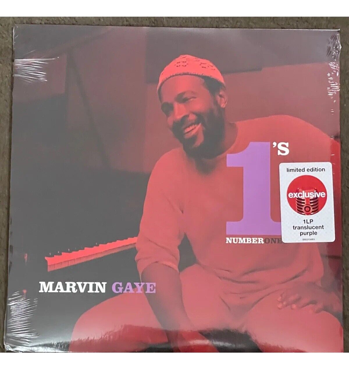 Marvin Gaye- Number 1s Ones Limited Edition, Purple Vinyl LP Record NEW SEALED 