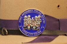 Honor Guard Pipes and Drums Port Authority NY & NJ Police  Challenge Coin picture