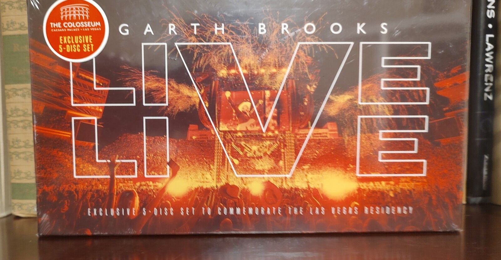GARTH BROOKS LIVE 5 DISC SET TO COMMEMORATE THE LAS VEGAS RESIDENCY