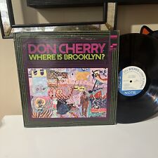 Don Cherry ~ Where Is Brooklyn? ~ LP ~ Vinyl ~ 1st Press ~ Promo ~ Blue Note picture
