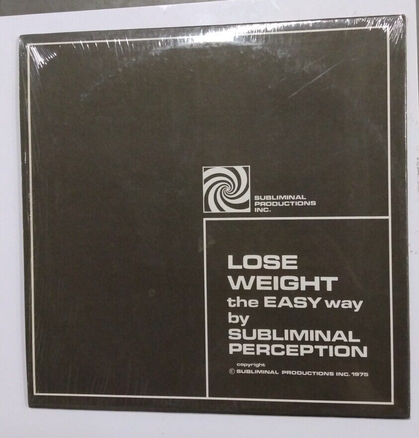 Lose Weight the Easy way by Subliminal Perception Vintage Album 1975