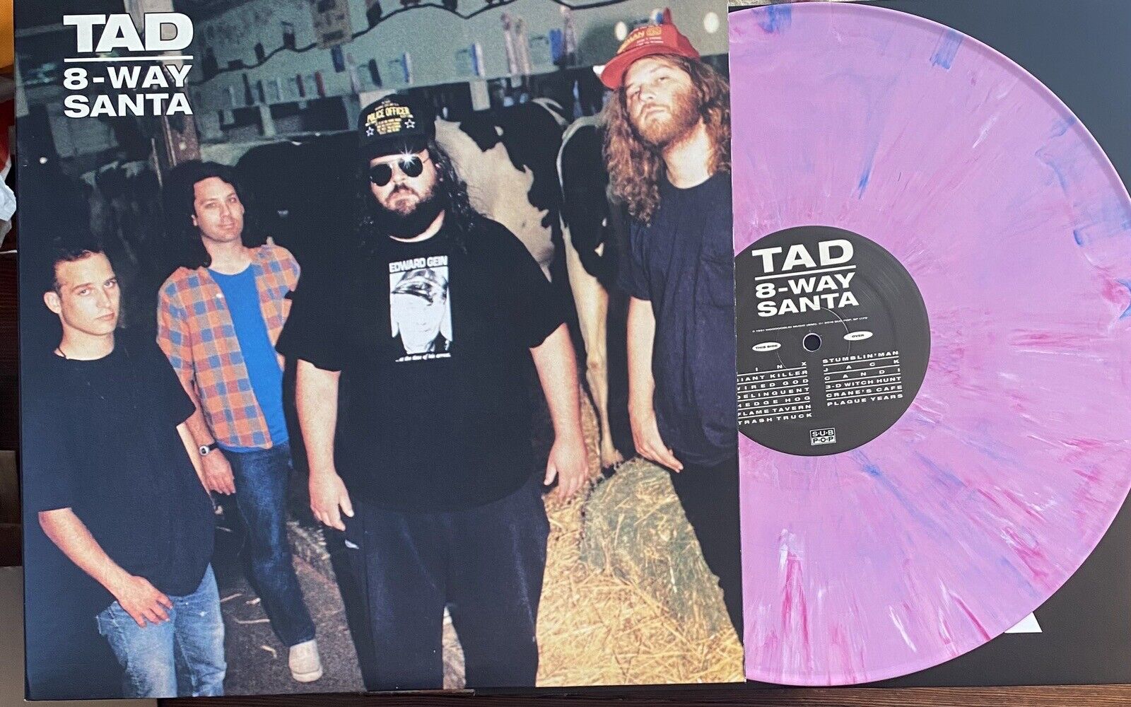 TAD - 8-Way Santa SUB POP LOSER EDITION COLORED VINYL Grunge Metal See Pics