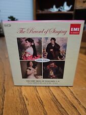 VARIOUS THE RECORD OF SINGING: THE VERY BEST OF VOLUMES 1-4: 1899-1952 CD 2009 picture