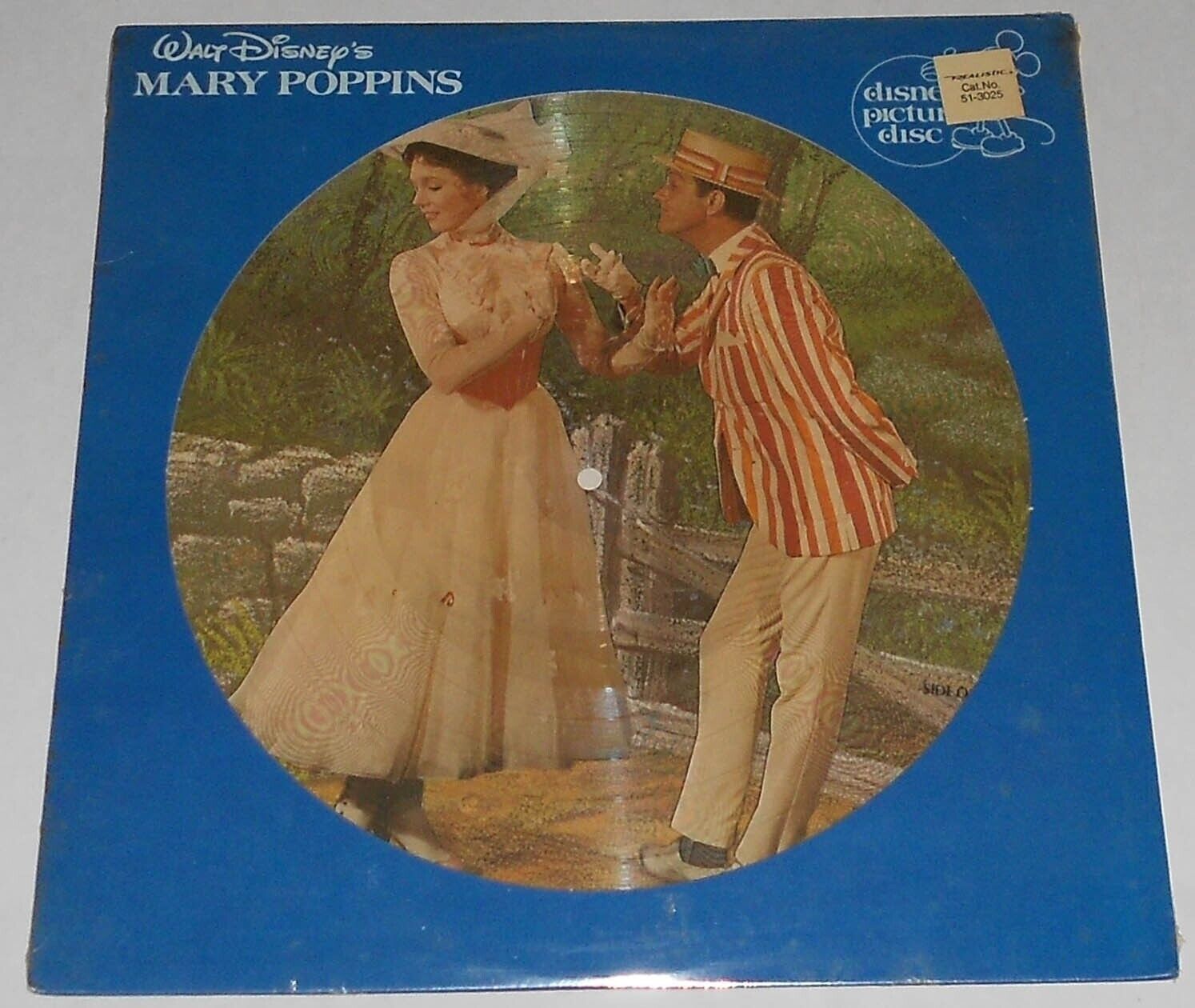 Walt Disney’s MARY POPPINS Picture Disc 1981 LP Record No. 3104 FACTORY SEALED
