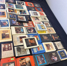 Lot of 48 mixed 8 track tapes various artist as is picture