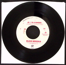 ELKIE BROOKS PEARL'S A SINGER A&M RECORDS PROMO VINYL 45 VG 41-128 picture