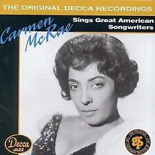 CARMEN MCRAE - Sings Great American Songwriters - CD - BRAND NEW/STILL SEALED picture