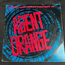 AGENT ORANGE When You Least Expect It ENIGMA EP OG Press Punk picture