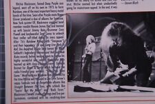 Rainbow Ritchie Blackmore Signed Joe Lynn Turner Magazine Page  picture