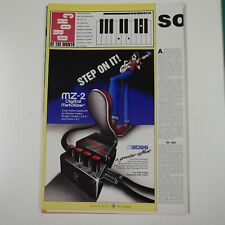 21x30cm magazine cutting 1992 BOSS MZ-2 picture