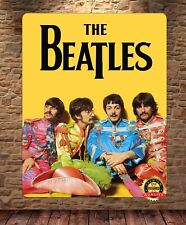 The Beatles - Vintage - Metal Sign 11 x 14 picture