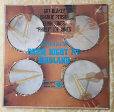 Art Blakey  Gretsch Drum Night At Birdland  MONO  VG+ Elvin Jones 1960 Roulette picture