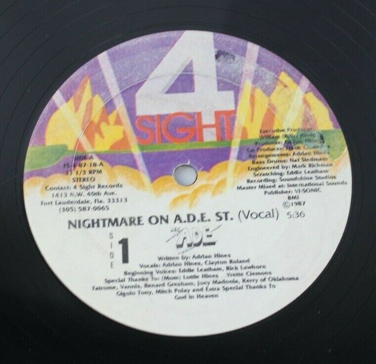 MC ADE NIGHTMARE ON A.D.E. ST. / BONUS BEAT 12\