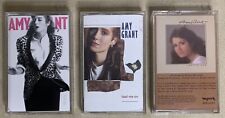 Lot of 3 Amy Grant Cassette Tapes - Tested - LEAD ME ON, AGE TO AGE, STEPPING IN picture