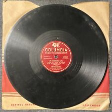The Modernaires 78rpm Single 10-inch Columbia Records #37569 The Turntable Song  picture