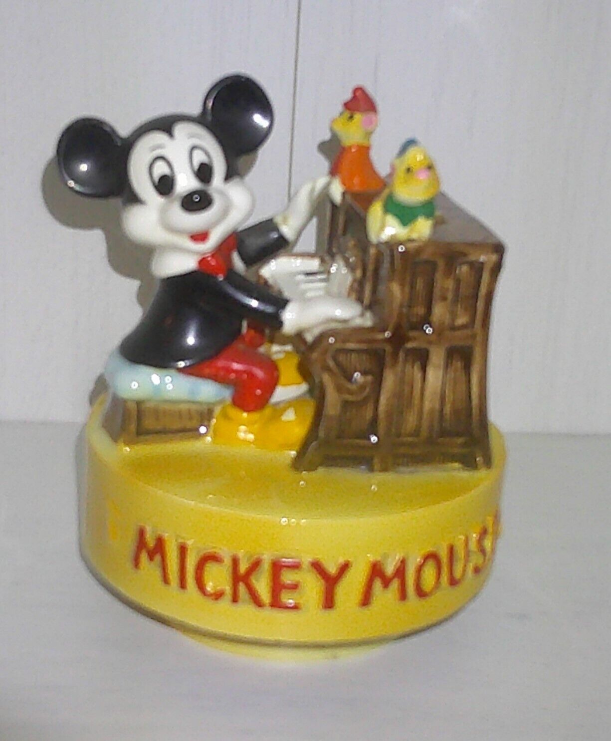 Walt Disney Productions Vintage Ceramic Music Box - MM Club