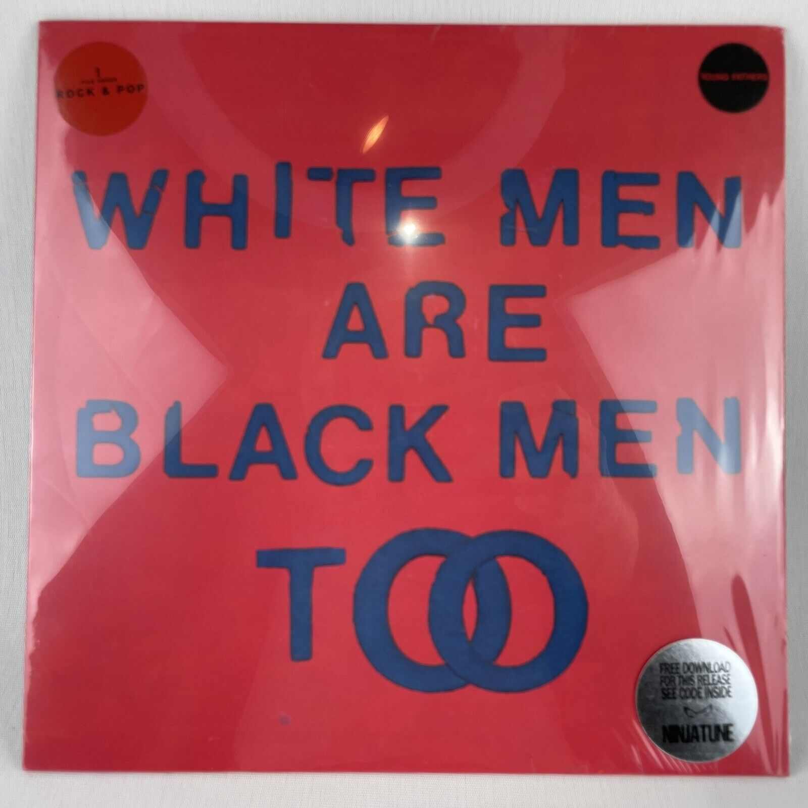 Young Fathers - White Men Are Black Men Too Vinyl Record LP Near Mint Big Dada