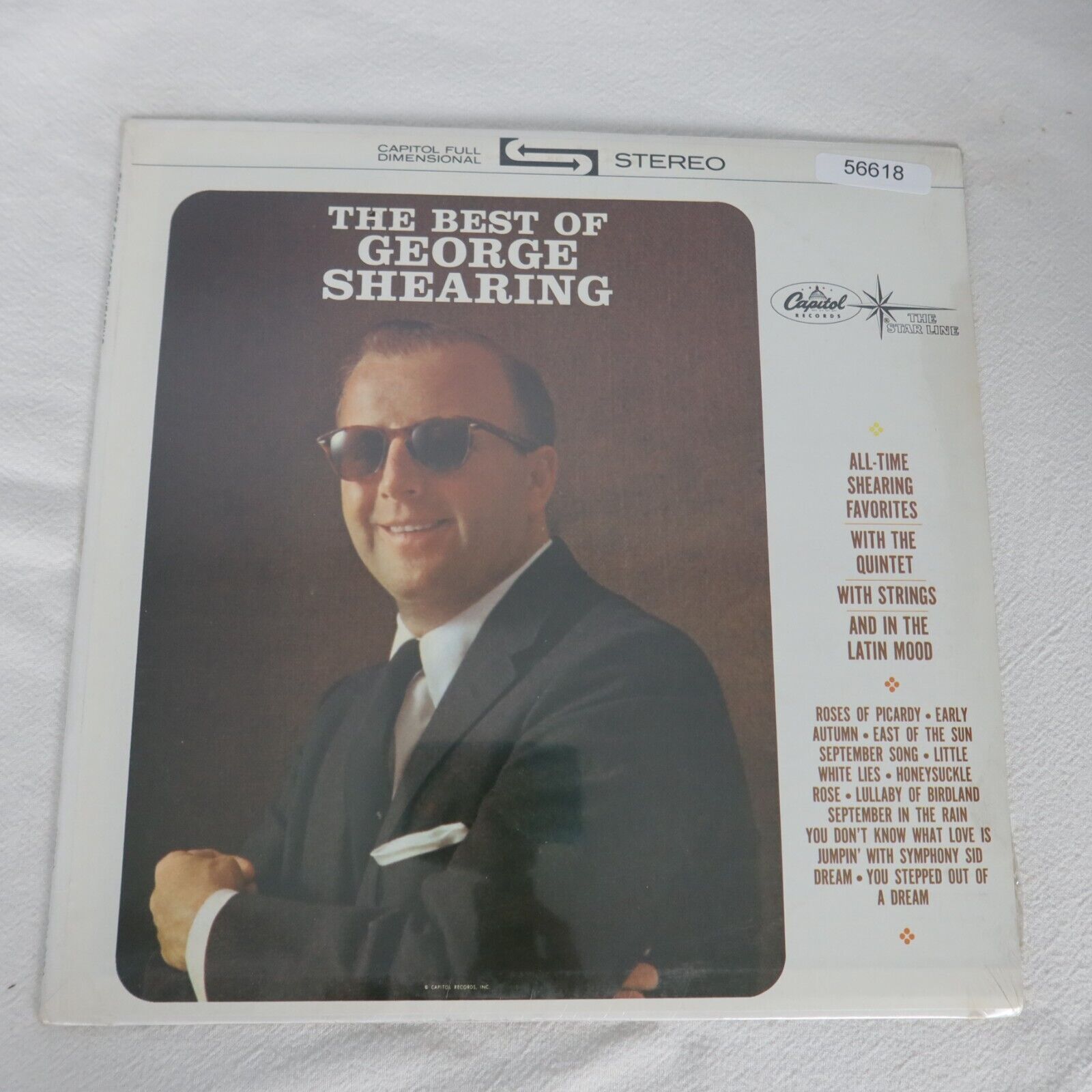 NEW George Shearing The Best Of CAPITOL w/ Shrink LP Vinyl Record Album