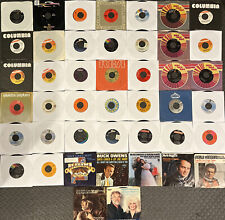 Country & Pop Lot of 44 Vintage VG+ to EX Vinyl 45 RPM Records picture