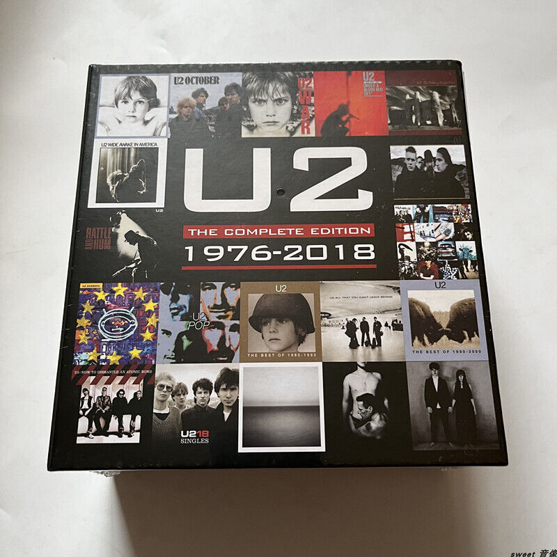 U2 - The Complete Edition (1976-2018) 19 Music CD Collection Album BoxSet New