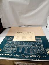 Teatro Alla Scala Il Trovatore By Giuseppe Verdi Vinyl, Angel Records 1582 Rare picture