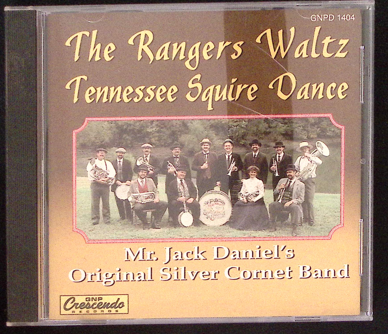 MR JACK DANIEL\'S ORIGINAL SILVER CORNET BAND THE RANGERS WALTZ  CD 945
